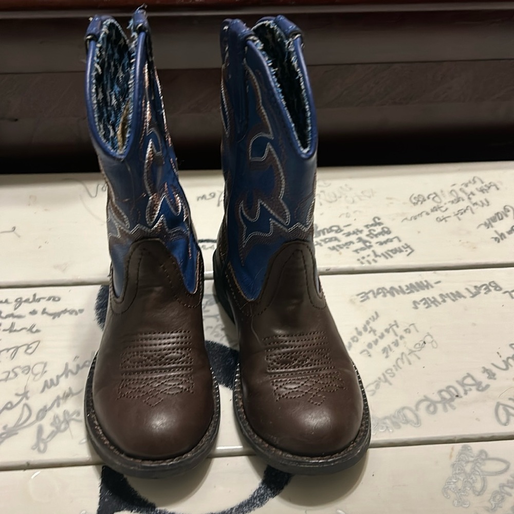 Roper boots little kid size 9